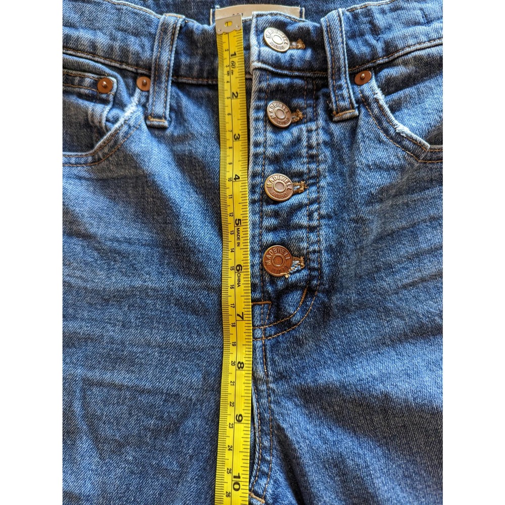 Madewell The Perfect Vintage Crop High Rise Jeans Size 24 - Picture 11 of 14